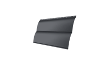 Блок-хаус new Grand Line 0,5 PurPro с пленкой RAL 7024 мокрый асфальт