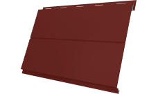 Вертикаль line Grand Line 0,5 Сатин с пленкой RAL 3009 оксидно-красный