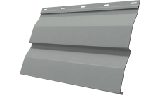 Корабельная доска 0,265 Grand Line 0,5 Satin с пленкой RAL 9006 бело-алюминиевый