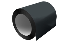 Отмотка Grand Line с внутренним диаметром намотки 500мм 0,45 PE с пленкой RAL 7016 антрацитово-серый