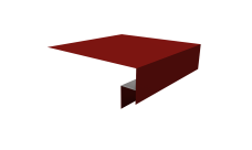 Планка околооконная сложная Экобрус Grand Line 200х50х25 0,45 PE с пленкой RAL 3011 коричнево-красный (2м)