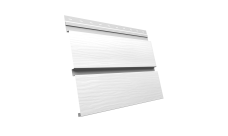 Квадро Брус 3D v01 Grand Line 0,45 Drap TX с пленкой RAL 9003 сигнальный белый