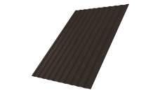 Профнастил С8A v01 0,45 Drap TX RR 32 темно-коричневый