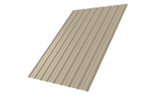 Профнастил С10B Grand Line 0,5 Satin RAL 1015 светлая слоновая кость