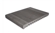 Ступень ДПК Grand Line 320х22мм Массив Графит 4м