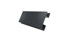 Планка H-образная стыковочная сложная 0,45 Drap TR RAL 7016 антрацитово-серый (2м)