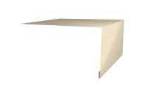 Планка околооконная простая 250х50 Grand Line 0,45 Print Elite Milky Wood TwinColor (2м)