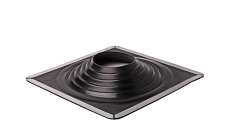 Проходной элемент (мастер флеш) прямой №9 (254-502мм) +185 EPDM черный