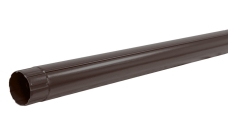 Труба круглая 100 мм 3 м матовый RAL 8017