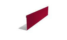 Нащельник 125 Texas 25х35 0,45 PE RAL 3003 рубиново-красный (L1,5)