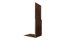 Планка приемная оконная Grand Line 0,45 Print Premium Cherry Wood Dark FTC (2м)