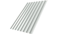 Профнастил С20B Grand Line 0,45 ПЭ RAL 9003 сигнальный белый