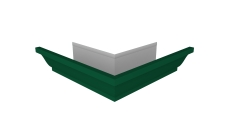 Угол желоба внешний Vortex Lite 130мм RAL 6005 зеленый мох