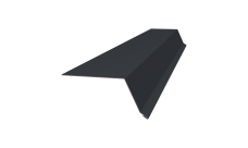 Планка капельник 100х55 Grand Line 0,45 Drap ST lite RAL 7024 мокрый асфальт (2м)