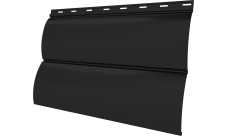 Блок-хаус новый Grand Line 0,5 Сатин матовый ТХ с пленкой RAL 9005 черный