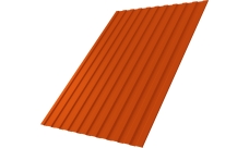 Профнастил С8A v01 Grand Line 0,45 PE RAL 2004 оранжевый