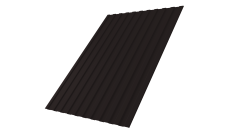 Профнастил С8A v01 0,45 Drap RAL 9005 черный