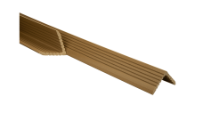 Уголок ДПК Grand Line внешний 56х56мм Винтаж Орех 3м