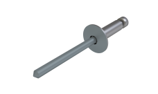 Заклёпка вытяжная Daxmer 3,2х10 (1000шт) нерж/нерж RAL 7024