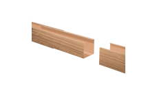 Соединитель профиля для рейки кубообразной Grand Line Ш50/В50 0,4 Al Медовое дерево