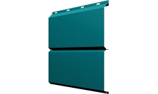 ЭкоБрус Grand Line 0,45 ПЭ с пленкой RAL 5021 водная синь