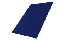 Профнастил С10A Grand Line 0,45 PE RAL 5002 ультрамариново-синий