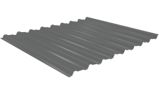 Профнастил Estet C19 0,5 PE-Double RR32 темно-коричневый