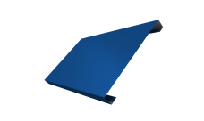 Ламель лицевая 200 забора жалюзи Texas Grand Line 0,45 PE RAL 5005 сигнальный синий