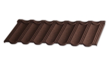 Лист композитной черепицы Gerard Heritage chestnut