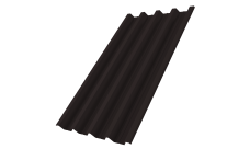 Профнастил Н60R v01 Grand Line 0,5 PurLite Matt RAL 9005 черный