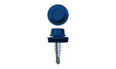 Саморез по металлу 4,8х19 (400шт) сверло №2 RAL 5005