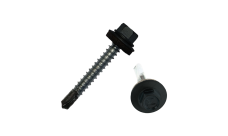 Саморез по металлу Daxmer 5,5х32 (250шт) сверло №3 RAL 7016