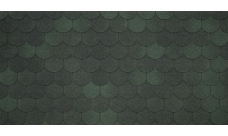 Черепица гибкая Tegola Assisi verde 473 (зеленый)