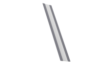 Крепежная планка жалюзи Milan, Milan Slim, Tokyo 0,5 PE RAL 7004 сигнальный серый (2м)