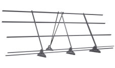 Ограждение кровельное со снегозадержателем Grand Line 1,2х3м RAL 7004