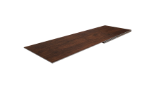 Планка финишная 48х25 0,45 Print Premium Cherry Wood Dark FTC (2м)