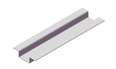 Профиль вертикальный основной П-обр. AR ВО50х20х20х0,9 ОЦ ОН