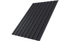 Профнастил С10A Grand Line 0,5 Satin Matt TX RAL 7024 мокрый асфальт