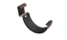 Соединитель желоба GL PU 150 мм RAL 8017 шоколад