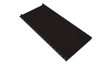 Кликфальц mini Grand Line 0,5 Satin Matt TX с пленкой на замках RAL 9005 черный