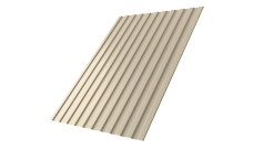 Профнастил С8A v01 0,45 Print Elite Milky Wood TwinColor