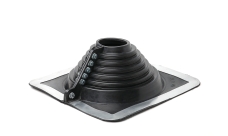 Проходной элемент (мастер флеш) прямой №4R (75-160мм) +185 EPDM черный