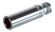 Головка торцовая Kraftool Industrie Qualitat CR-V сталь, хромированная, тип хвостовика 1/4" 13мм 1шт в блистере (27817-13)