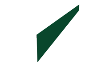 Ламель забора жалюзи Palermo 0,45 PE RAL 6005 зеленый мох