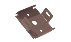 Универсальное точечное крепление для КР Ш50 White Wood Zn 0,45