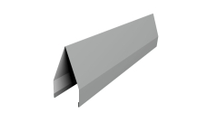 Ламель забора жалюзи Tokyo new Grand Line 0,5 Satin RAL 9006 бело-алюминиевый