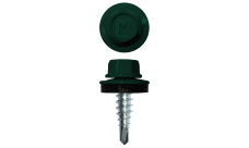 Саморез по металлу Daxmer 4,8х19 (250шт) сверло №2 RAL 6005