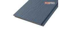 Фиброцементный сайдинг 190х10мм FCSPRO Wood Click F63 дождливое небо (3м)
