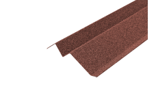 Планка карнизная малая для композитной черепицы Grand Line Barcelona new/Roman кленовый латте (1,25м)