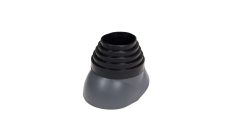 Ворот трубы серый (110-155мм)